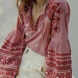 ANTHROPOLOGIE Embroidered Layla - Seen, Worn Kept brand